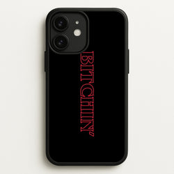 Stranger Bitchin' Logo  - Stranger Things Phone Case for iPhone 11