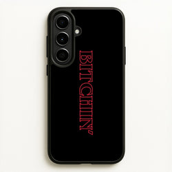 Stranger Bitchin' Logo  - Stranger Things Phone Case for Galaxy A56