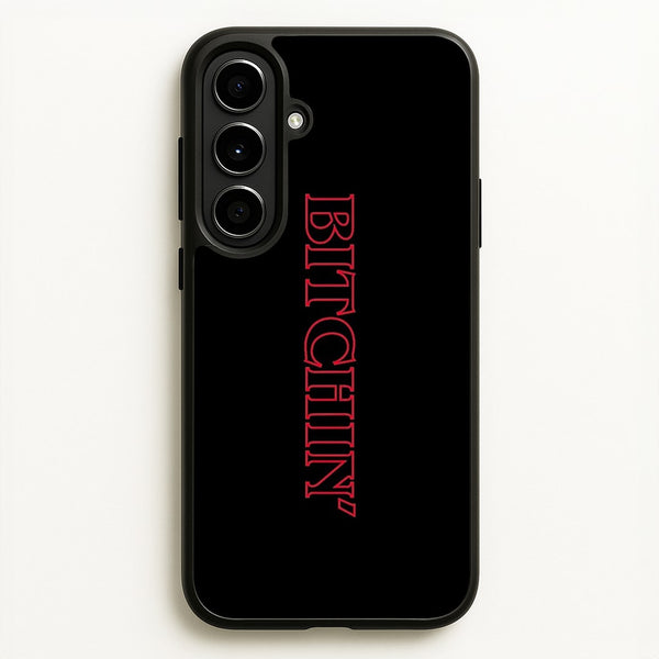 Stranger Bitchin' Logo  - Stranger Things Phone Case for Galaxy A56