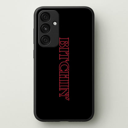 Stranger Bitchin' Logo  - Stranger Things Phone Case for Galaxy A15