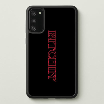 Stranger Bitchin' Logo  - Stranger Things Phone Case for Galaxy S20FE