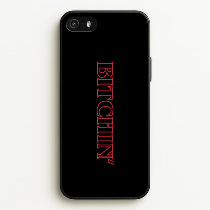 Stranger Bitchin' Logo  - Stranger Things Phone Case for iPhone 5 / 5s / SE 2016