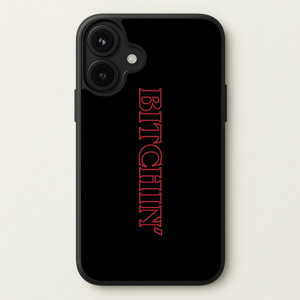 Stranger Bitchin' Logo Phone Case for iPhone 17