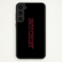 Stranger Bitchin' Logo  - Stranger Things Phone Case for Galaxy S23 Plus