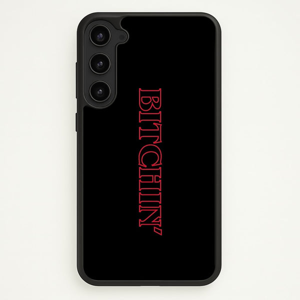 Stranger Bitchin' Logo  - Stranger Things Phone Case for Galaxy S23 Plus