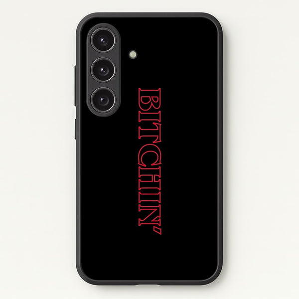 Stranger Bitchin' Logo  - Stranger Things Phone Case for Galaxy S24 Plus