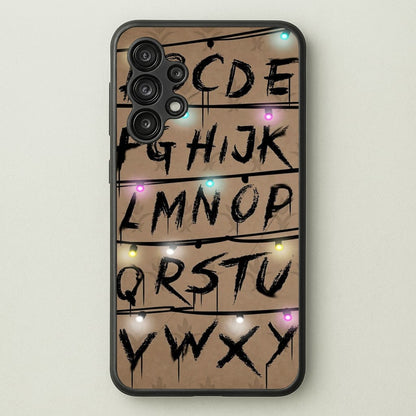 Stranger Alphabet Wall  - Stranger Things Phone Case for Galaxy A13