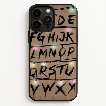 Stranger Alphabet Wall  - Stranger Things Phone Case for iPhone 11 Pro Max