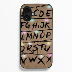 Stranger Alphabet Wall Phone Case