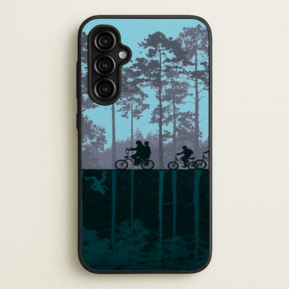 World of Upside Down - Stranger Things  - Stranger Things Phone Case for Galaxy A54