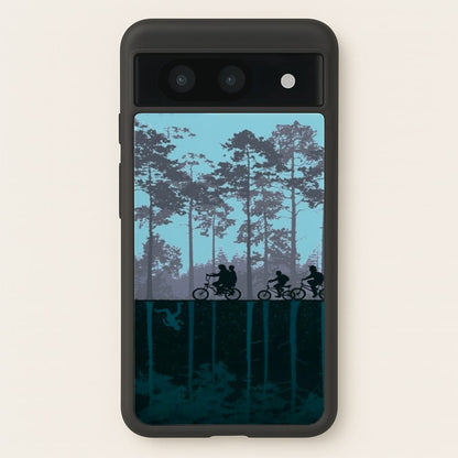World of Upside Down - Stranger Things  - Stranger Things Phone Case for Google Pixel 8a