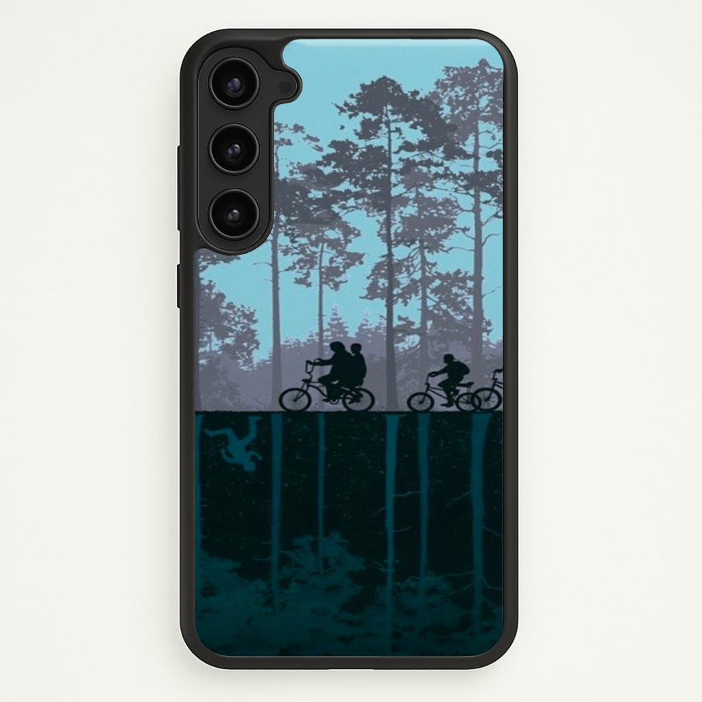 World of Upside Down - Stranger Things  - Stranger Things Phone Case for Galaxy S23