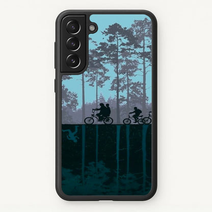 World of Upside Down - Stranger Things  - Stranger Things Phone Case for Galaxy S21 Plus