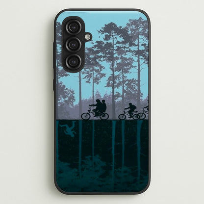 World of Upside Down - Stranger Things  - Stranger Things Phone Case for Galaxy S23FE