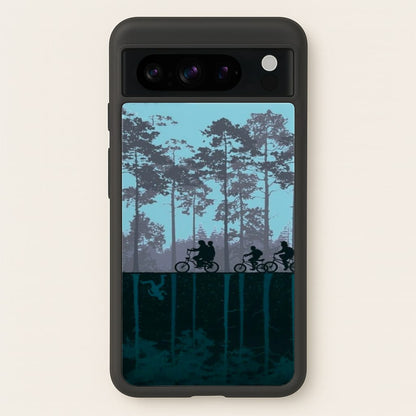 World of Upside Down - Stranger Things  - Stranger Things Phone Case for Google Pixel 8 Pro