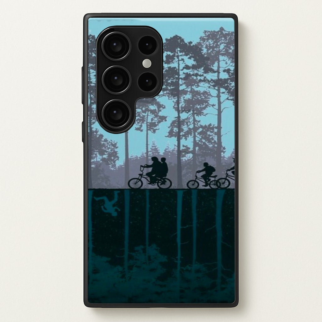 World of Upside Down - Stranger Things  - Stranger Things Phone Case for Galaxy S24 Ultra