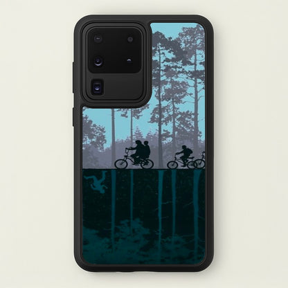 World of Upside Down - Stranger Things  - Stranger Things Phone Case for Galaxy S20 Ultra