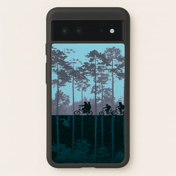 World of Upside Down - Stranger Things  - Stranger Things Phone Case for Google Pixel 6