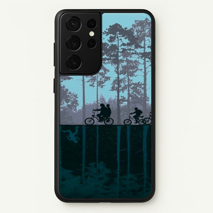 World of Upside Down - Stranger Things  - Stranger Things Phone Case for Galaxy S21 Ultra