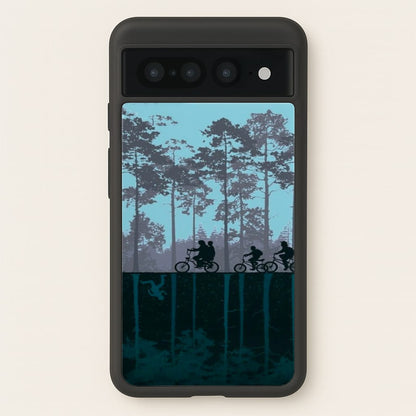 World of Upside Down - Stranger Things  - Stranger Things Phone Case for Google Pixel 7 Pro
