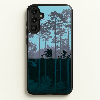 World of Upside Down - Stranger Things  - Stranger Things Phone Case for Galaxy A34