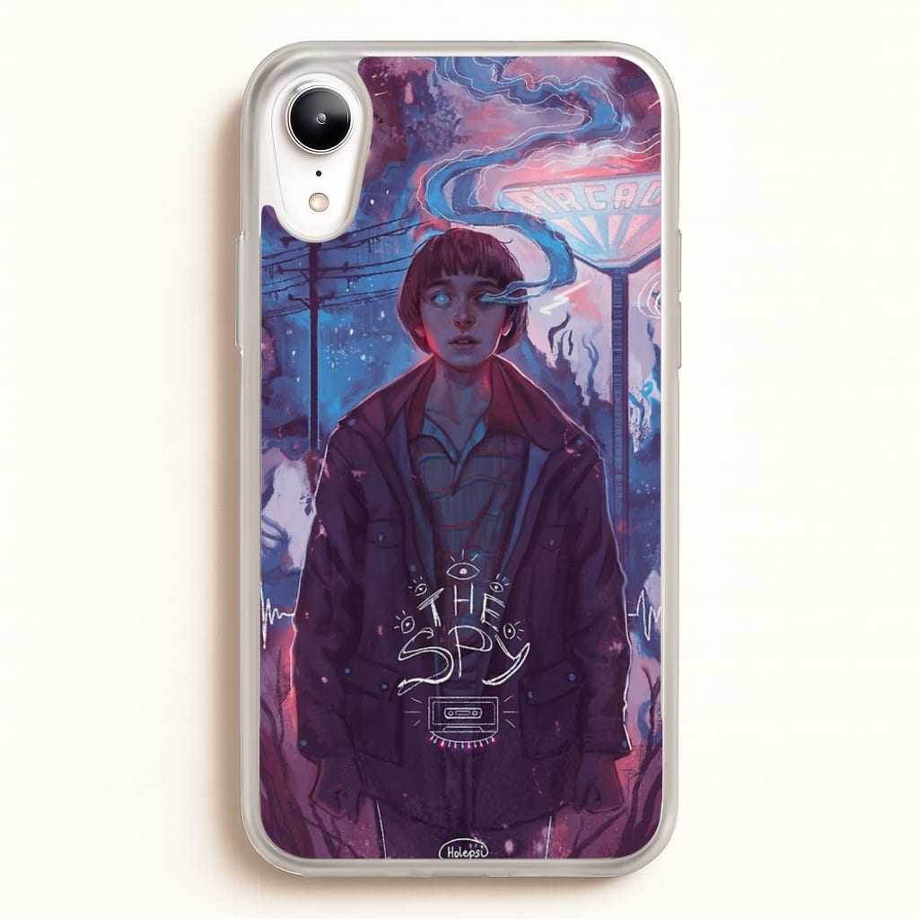 The Spy  - Stranger Things Phone Case for iPhone XR