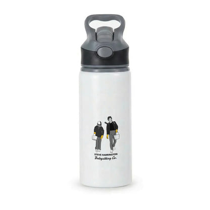 Steve Harrington Babysitting Co Active Water Bottle - Black