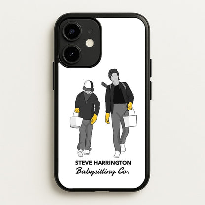 Steve Harrington Babysitting Co  - Stranger Things Phone Case for iPhone 12 / 12 Pro