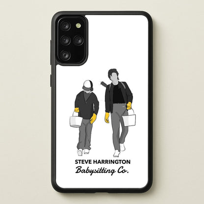 Steve Harrington Babysitting Co  - Stranger Things Phone Case for Galaxy S20 Plus