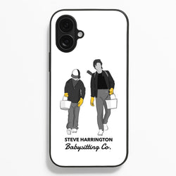 Steve Harrington Babysitting Co  - Stranger Things Phone Case for iPhone 16 Plus