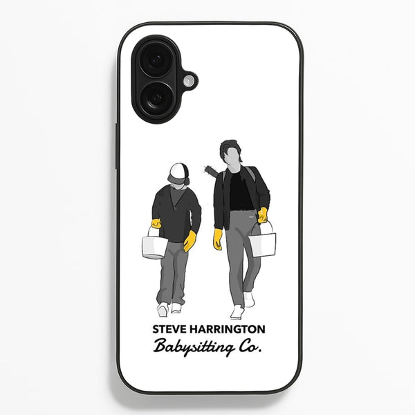 Steve Harrington Babysitting Co  - Stranger Things Phone Case for iPhone 16 Plus