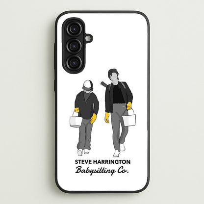 Steve Harrington Babysitting Co  - Stranger Things Phone Case for Galaxy A16