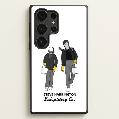 Steve Harrington Babysitting Co  - Stranger Things Phone Case for Galaxy S25 Ultra