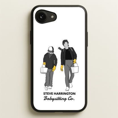 Steve Harrington Babysitting Co  - Stranger Things Phone Case for iPhone 16e