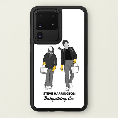 Steve Harrington Babysitting Co  - Stranger Things Phone Case for Galaxy S20 Ultra