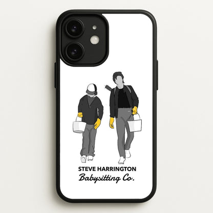 Steve Harrington Babysitting Co  - Stranger Things Phone Case for iPhone 11