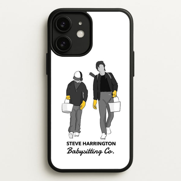 Steve Harrington Babysitting Co  - Stranger Things Phone Case for iPhone 11