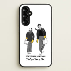 Steve Harrington Babysitting Co  - Stranger Things Phone Case for Galaxy A54
