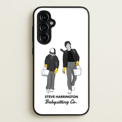 Steve Harrington Babysitting Co  - Stranger Things Phone Case for Galaxy A54