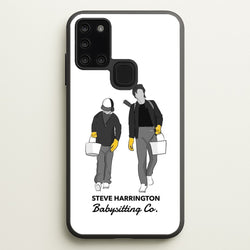 Steve Harrington Babysitting Co  - Stranger Things Phone Case for Galaxy A21s