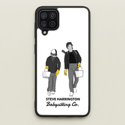 Steve Harrington Babysitting Co  - Stranger Things Phone Case for Galaxy A12