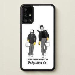 Steve Harrington Babysitting Co  - Stranger Things Phone Case for Galaxy A71