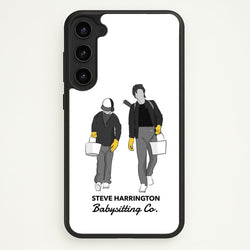 Steve Harrington Babysitting Co  - Stranger Things Phone Case for Galaxy S23