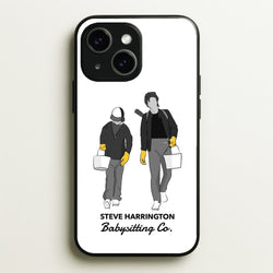 Steve Harrington Babysitting Co  - Stranger Things Phone Case for iPhone 15