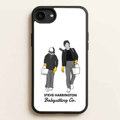Steve Harrington Babysitting Co  - Stranger Things Phone Case for iPhone 6 / 7 / 8 / SE