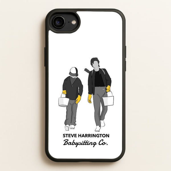 Steve Harrington Babysitting Co  - Stranger Things Phone Case for iPhone 6 / 7 / 8 / SE