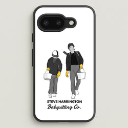 Steve Harrington Babysitting Co  - Stranger Things Phone Case for Google Pixel 9a