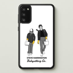 Steve Harrington Babysitting Co  - Stranger Things Phone Case for Galaxy S20