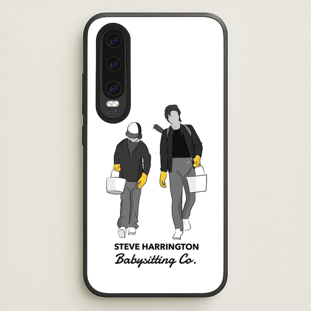 Steve Harrington Babysitting Co  - Stranger Things Phone Case for Huawei P30