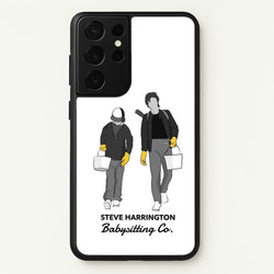 Steve Harrington Babysitting Co  - Stranger Things Phone Case for Galaxy S21 Ultra